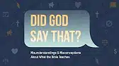 Did God Say That? – Christians Should Never Judge (Keslinger)